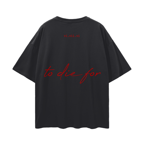2die4 Streetwear Loose Drop Shoulder T-Shirt